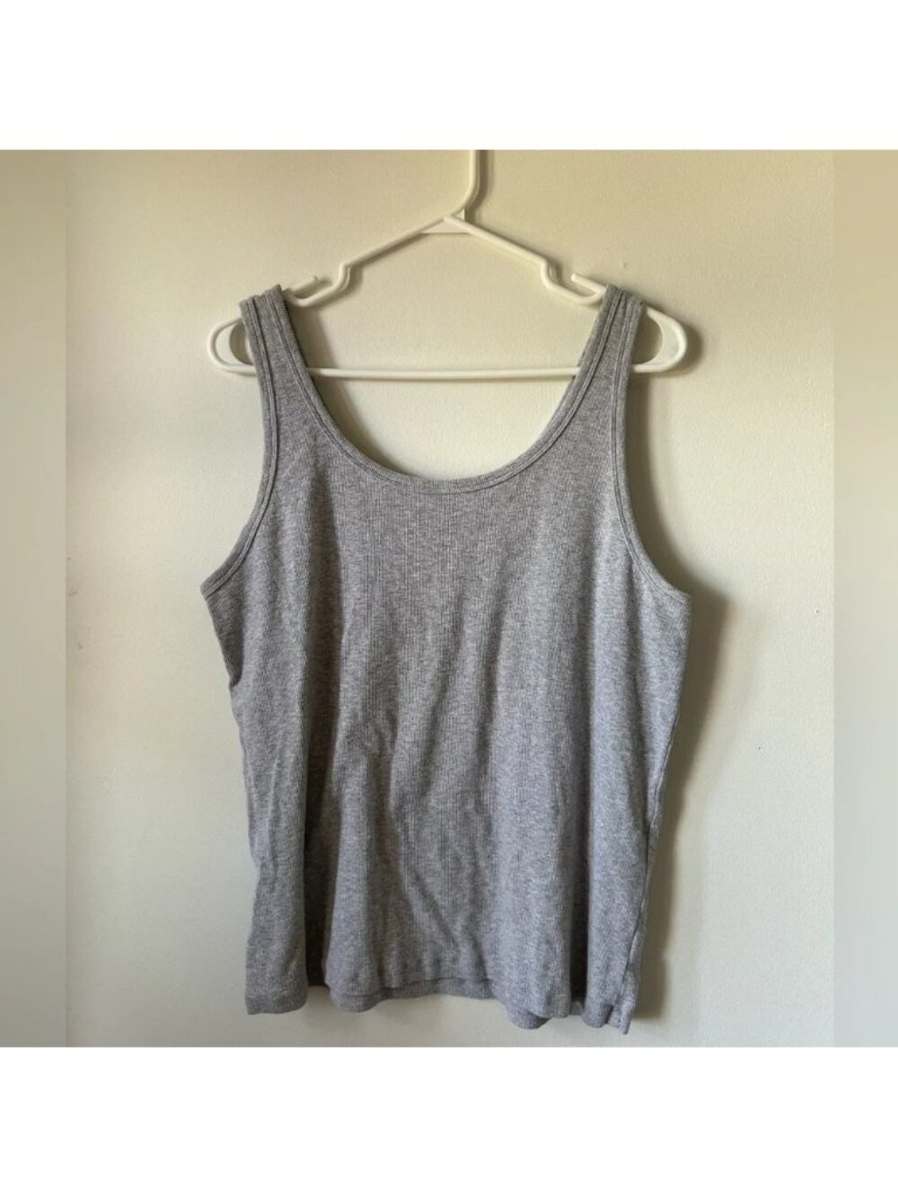 Aerie Ribbed Grey Tank Top